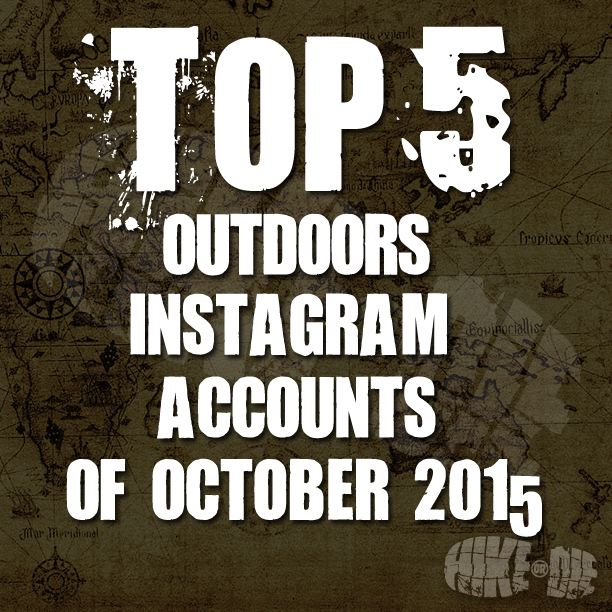 Top 5 Outdoor Instagram accounts of October 2015